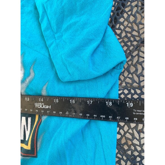 Vintage 90s 3D Emblem Fort Worth Tx  Harley Davidson Cropped T-shirt  Size M - Picture 7 of 8